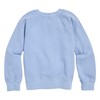 vineyard vines Girls' Raglan Crewneck Sweatshirt, Serenity Blue
