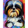 Shih Tzu College Ruled Notebook: 100 Pages. 8.5"x11"