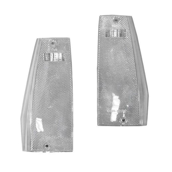 Cyllde 2pcs Front Left Driver and Right Passenger Side Clear