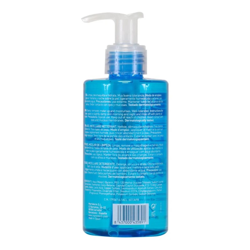 Martiderm / Gel Micelar Limpiador - 200 Ml