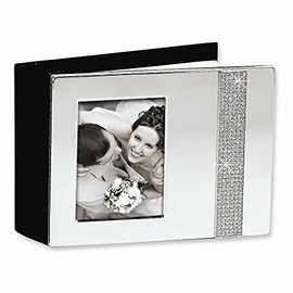 Jewels By Lux Nickel-Plated (Holds 80-4x6 Photos) Glitter Photo Album