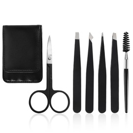 JIAMIAN Piece Eyebrow Trimming Kit Nail Trimmer Beauty and Nail Enhancement Tools Suit for Pedicure and Eyebrow Manicure (C)