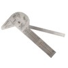 Precise Six In One Multi Use Guage - Protractor, Centre