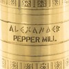 Alexander Home The Original Greek Pepper Mill 10 Inch Tall