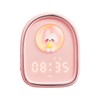 Smart Alarm Clock Cute Rabbit Capsule Look LED Night Light