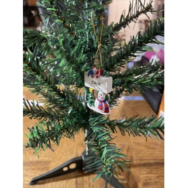 Unbranded Kurt Adler Snowman Christmas Tree Name Ornament Zack