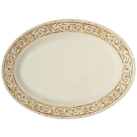 G.E.T. OP-630-OL Melamine Break-Resistant Oval Serving Platter, 30" x 20.25", Olympia