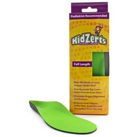 Kidzerts Full Length Insole (Toddler/Little Kid),Green,4.5 M US Little Kid