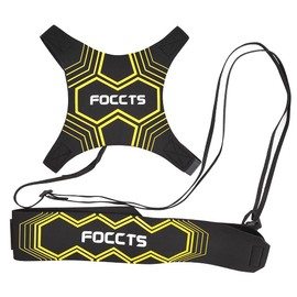 FOCCTS Football Kick Trainer Soccer, Solo Training Aid football Skills Improvement Practice with Neoprene Waist Belt for early age people Adults