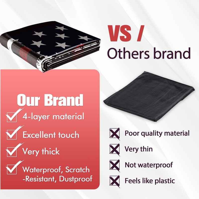 iEsstros 6.5ft Pool Table Cover 6.5 Feet Billiard Table Covers