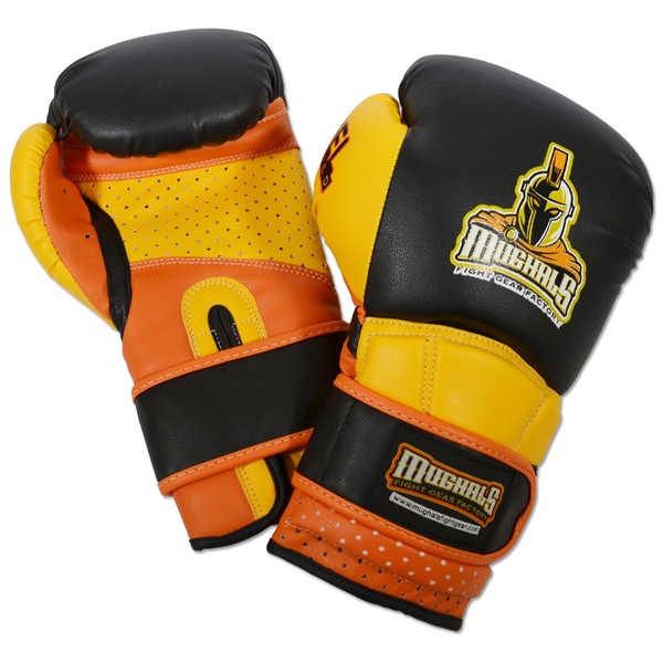Ring to Cage Molded-Foam and Gel-Lined Training Boxing Gloves (14oz)