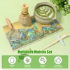 7 Pcs Matcha Tea Set with Whisk Bowl Stir Brush