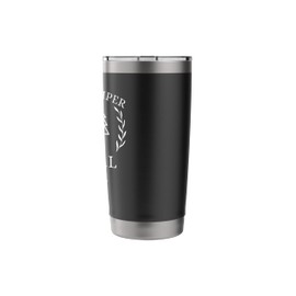 Happy Camper Social Club Retro Tent Camping Outdoor Gift Stainless Steel Insulated Tumbler