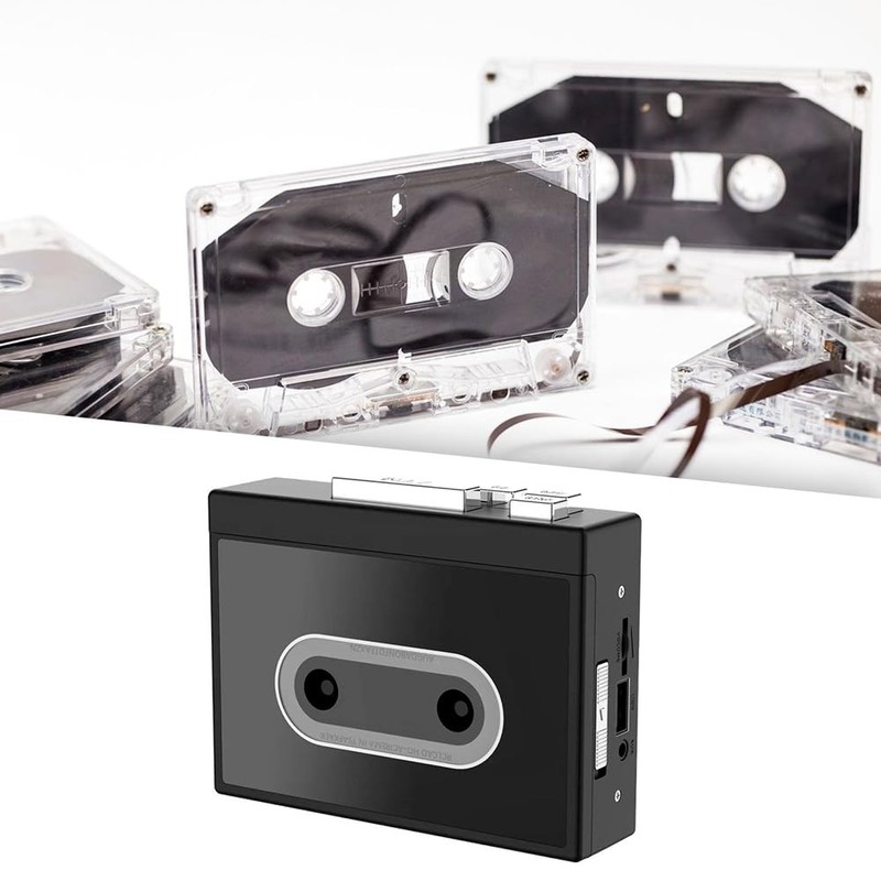 Aswalling Cassette Player Full Stereo Sound U Disk DC 5V