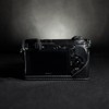 DBZZ Handcrafted retro genuine leather camera case Half-Wrap camera protection