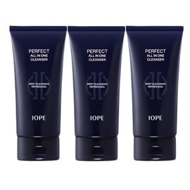 IOPE Men Perfect All-in-One Cleanser 125g, 3 units / 아이오페 맨 퍼펙트 올인원 클렌저 125g, 3개
