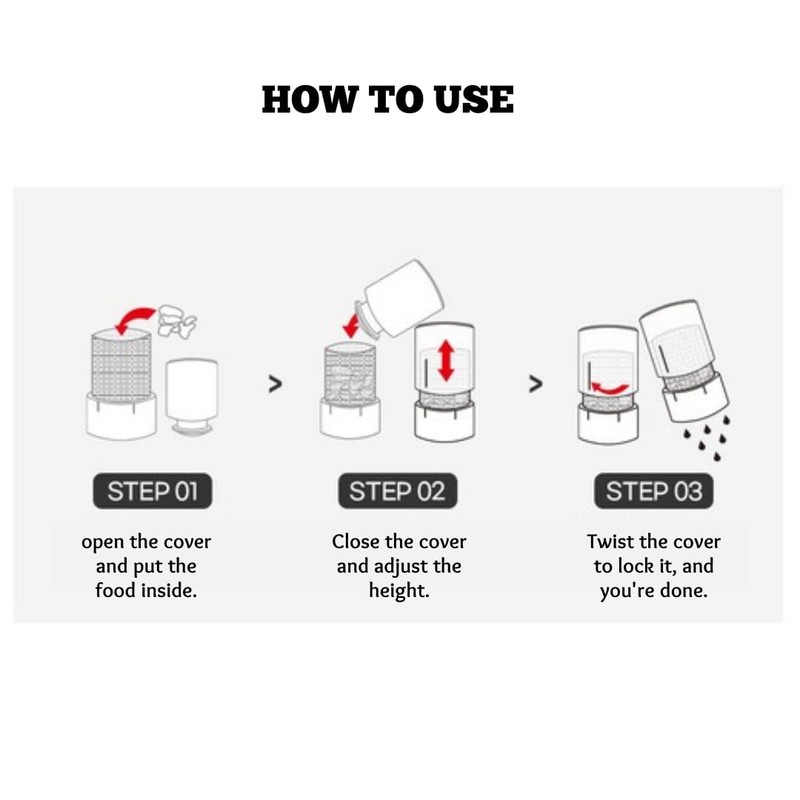DEHYDRATOR Tofu Press - Yogurt Strainer Tofu Presser for Extra