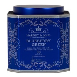 Harney & Sons Blueberry Green Tea | 30 sachets, Historic Royal Palaces Collection