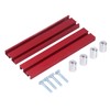 Woodworking Planing Stop Bench Dog Positioning Clamp Tool Set Kit