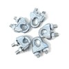 10Pcs. Wire Rope Clamp U-Shape Cable Clip – Steel Saddle