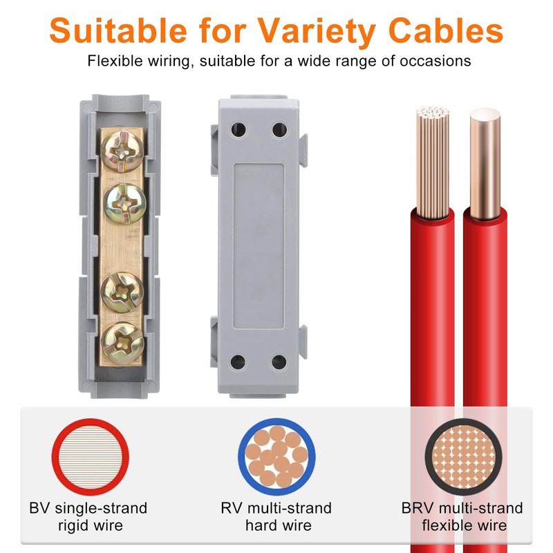 Linkstyle 10PCS 10 AWG Wire Connector Nut Kit, 60A Quick