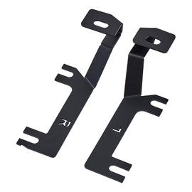 T-TOP WLS No-Drill A-Pillar Ditch Light Brackets for 2019-2026 GMC Sierra 1500, Bolt-On Design Hood Mount Kit for Off-Road LED Pod Lights