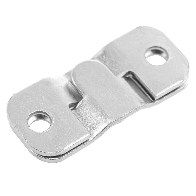 PIYANYO Z-Shaped Clip Hanging Bracket Set Stainless Steel Flush Mount