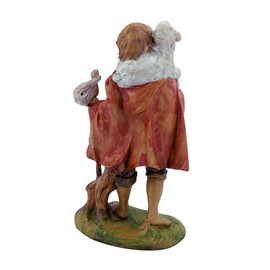 VILLAGE GIFT IMPORTERS 5" Christmas Nativity Collection - 36 Different Statues - Traditional Nativity Figures with New Merchants! - Hand-painted and Made in Italy (Shepard Boy)