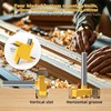 Dfuqanb Plate Milling Cutter, 8 mm Shank Cleaning Milling Cutter,