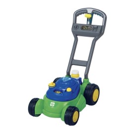 Play Day Push N Bubble Mower Toy with Realistic Sounds! & 4oz Bubble Solution