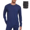 MERINNOVATION Merino Wool Base Layer Mens 100% Merino LS Thermal