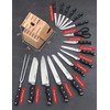 PARIS RHÔNE Kitchen Knife Set, 16-Piece High-Carbon Stainless Steel Knife