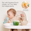 Momcozy Reusable Baby Food Pouches for Toddlers,BPA Free Plastic,Food Safe,Freezer