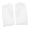 Outanaya 1 Pair UV Protection Half Finger Gloves for Men