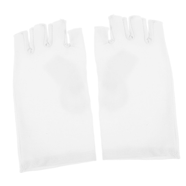 Outanaya 1 Pair UV Protection Half Finger Gloves for Men