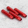 4Pcs Aluminium Door Lock Pin Buttons Knob Cover Trim Fit