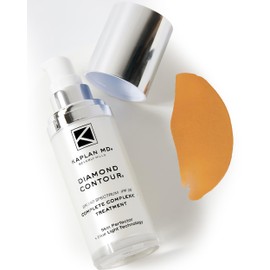 Kaplan MD Diamond Contour Broad Spectrum SPF 30 - Complete Complexion Treatment, Hydrating Sheer Coverage, UVA/UVB & Blue Light Protection, Fragrance-Free, Deep Tinted Sunscreen for Face