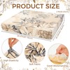 Tegeme 8 Pcs Stretch Printed Sofa Cushion Covers Outdoor Floral