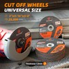 50 Pack 3 inch Cut Off Wheels 3/8'' Arbor Cutting