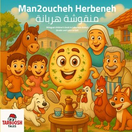 Man2oucheh Herbeneh: Bilingual children's book in Lebanese dialect (Arabic and Latin script)