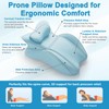 cjc Memory Foam Wedge Pillow for Adults, Multi-Position Support Bed