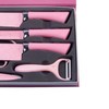 HEEPDD 6 Piece Kitchen Knife Set, Non Stick Coated Chef