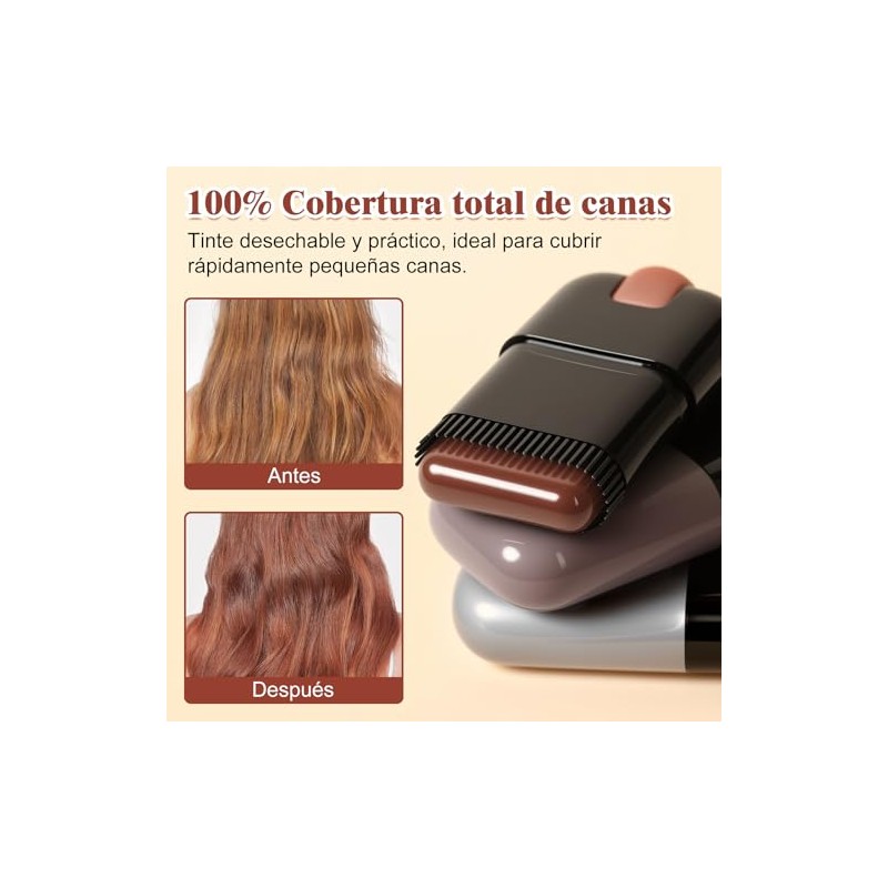 LUSCOR Peine de Tinte para Cabello,Peine Tinte Pelo, Portátil para