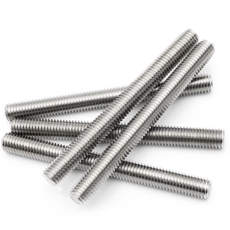 Beduan 304 Stainless Steel Long Threaded Screw, M10-1.5 Thread Pitch,