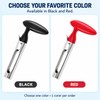 Stainless Steel Apple Corer for Fruit Prep – Serrated Core