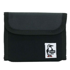 Chums CH60-3612 Trifold Wallet Sweat Nylon, black / charcoal
