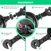 LEMOISTAR Car Fan, USB Powered Car Circulator with Multi-Directional Hook,