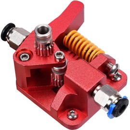 BIGTREETECH Direct Dual Gear Extruder, MK8 Extruder Double Gears for 3D Printers, Bowden Extruder, All Metal Dual Drive Feeder, for Ender 3 Pro/Ender 3 V2/Ender 5 Pro/CR10/CR10S/CR10 Pro