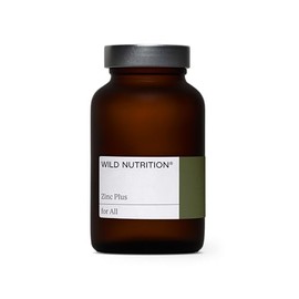 WILD NUTRITION Zinc Plus | Zinc Supplement for Cognitive, Fertility & Immune Support, with Vitamin B1, B2 & B6, 30 Capsules, 1 Month Supply
