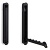 MITAL Modern Wall Panel Coat Hook Hinged Coat Hook Black